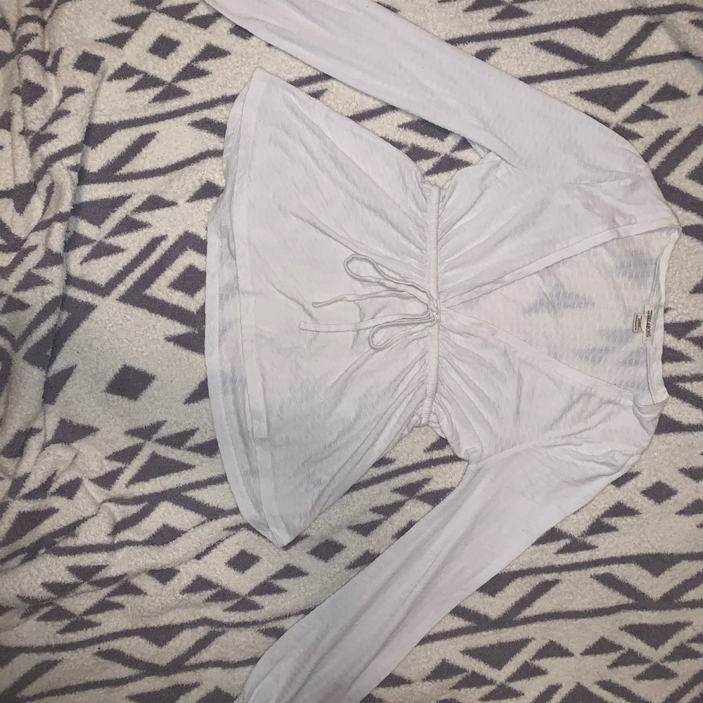 Billabong white blouse
